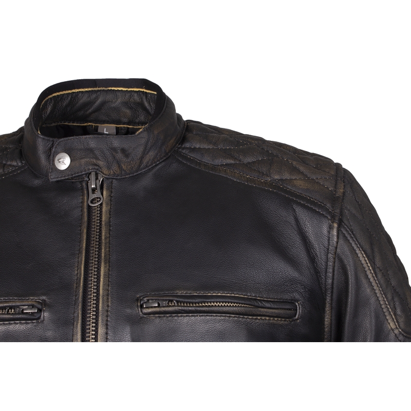 Street Racer Tribe Retro Brown motoristična jakna