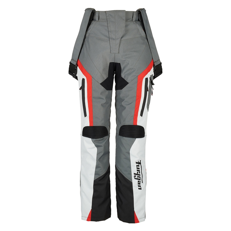 Ženske motoristične hlače Furygan Apalaches Black-Red-White-Grey razprodaja
