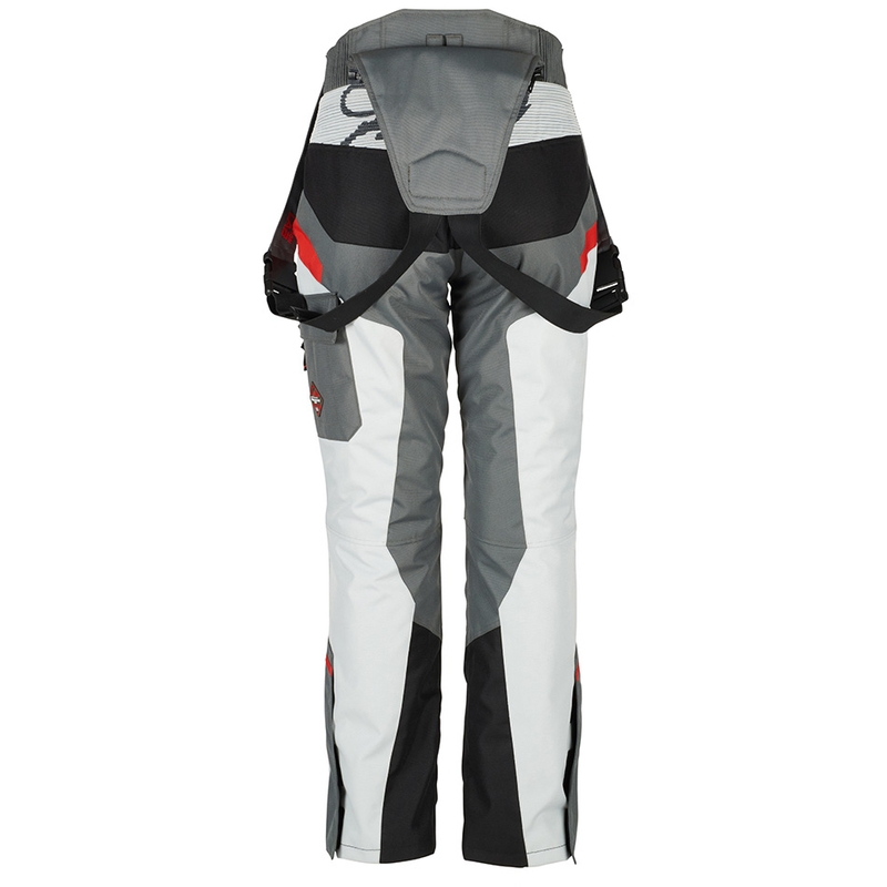 Ženske motoristične hlače Furygan Apalaches Black-Red-White-Grey razprodaja