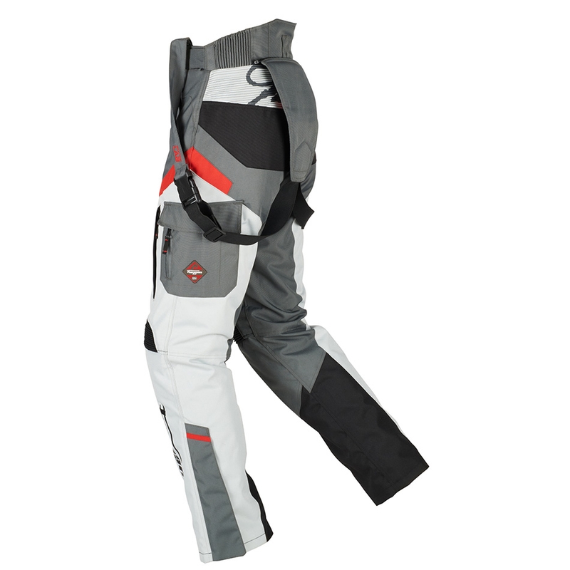 Ženske motoristične hlače Furygan Apalaches Black-Red-White-Grey razprodaja