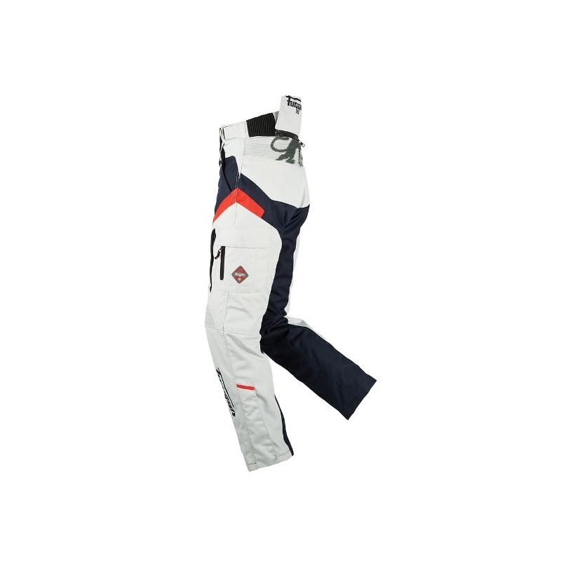 Ženske motoristične hlače Furygan Apalaches Black-Red-White-Blue razprodaja