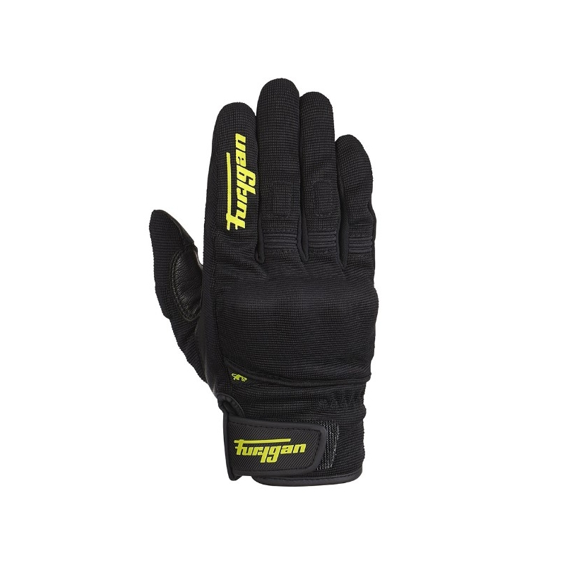 Motoristične rokavice Furygan Jet D3O black-fluo yellow