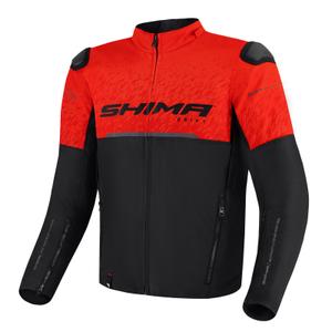 Motoristična jakna Shima Drift black-red