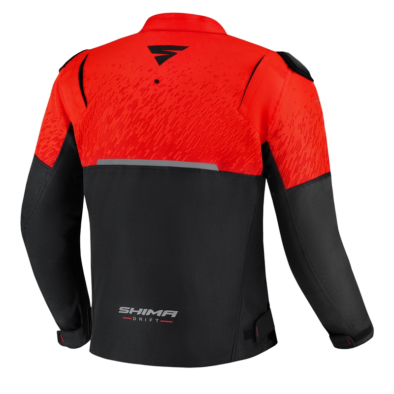 Motoristična jakna Shima Drift black-red