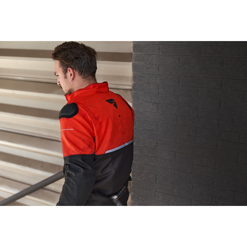Motoristična jakna Shima Drift black-red