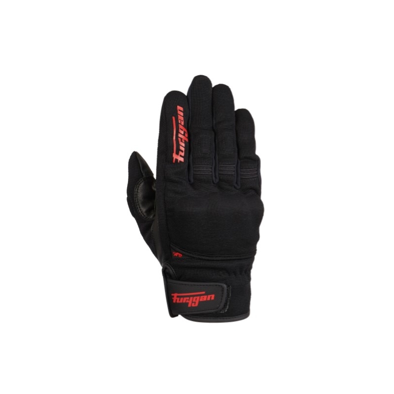 Ženske motoristične rokavice Furygan Jet D3O Black and Red