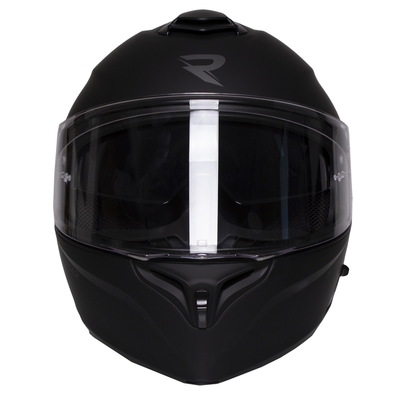 Motociklistična čelada Street Racer Ranger black mat flip-up