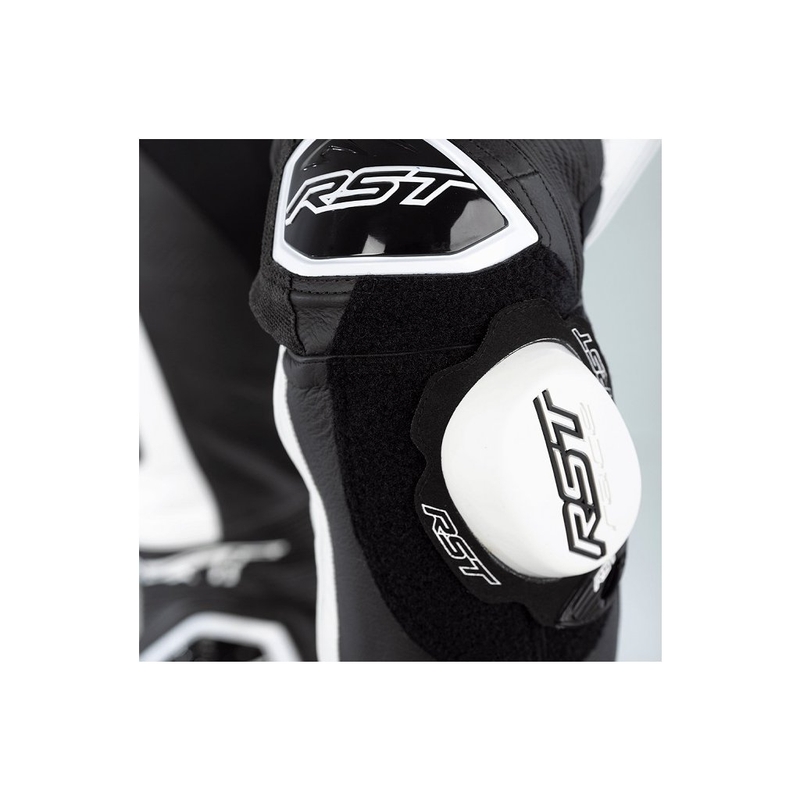 RST Pro Series Airbag enodelni motoristični kombinezon črno-bele barve razprodaja