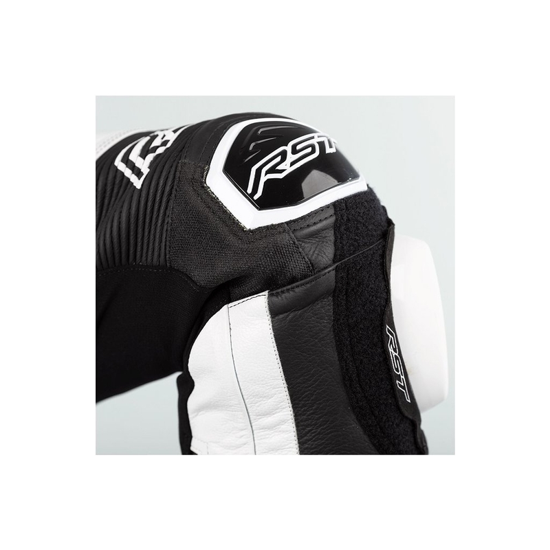 RST Pro Series Airbag enodelni motoristični kombinezon črno-bele barve razprodaja