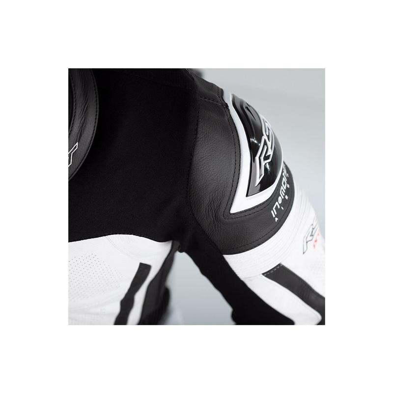 RST Pro Series Airbag enodelni motoristični kombinezon črno-bele barve razprodaja