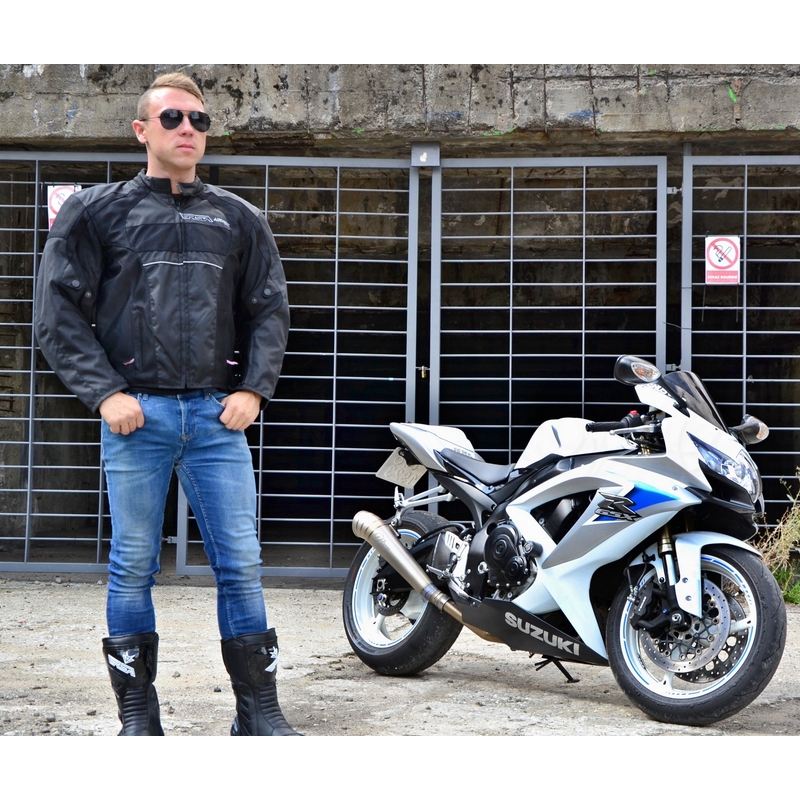 Motoristična jakna RSA-Airvent black razprodaja