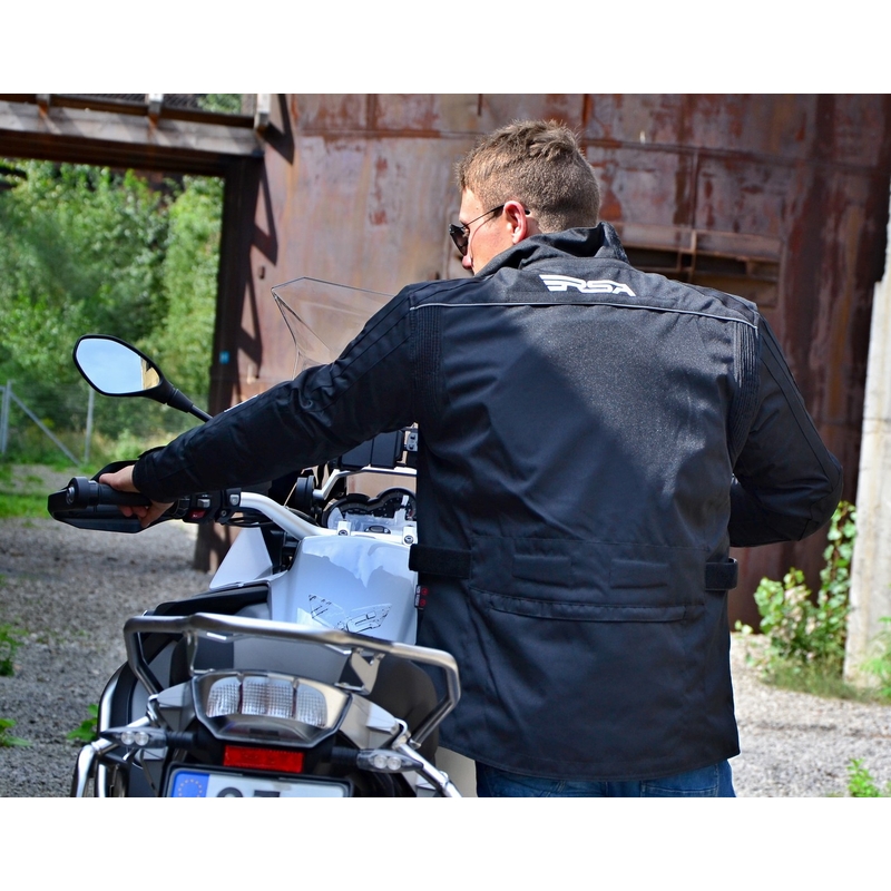Motoristična jakna RSA Voyager black naprodaj razprodaja