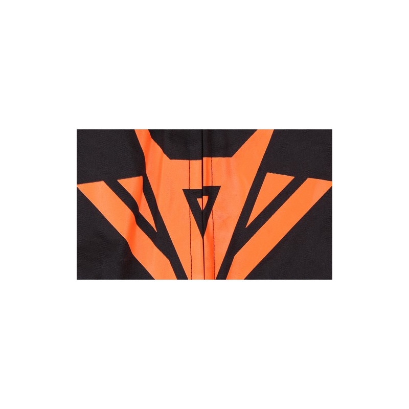 Gear Black and Orange Motorcycle Jacket razprodaja