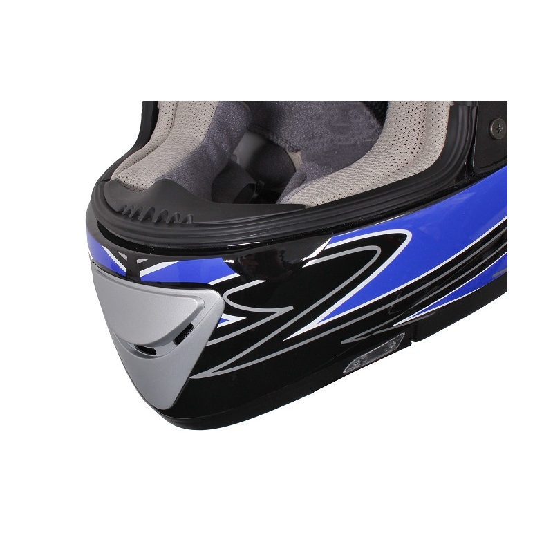 Motoristična čelada Akira Izumi 2207 modra razprodaja