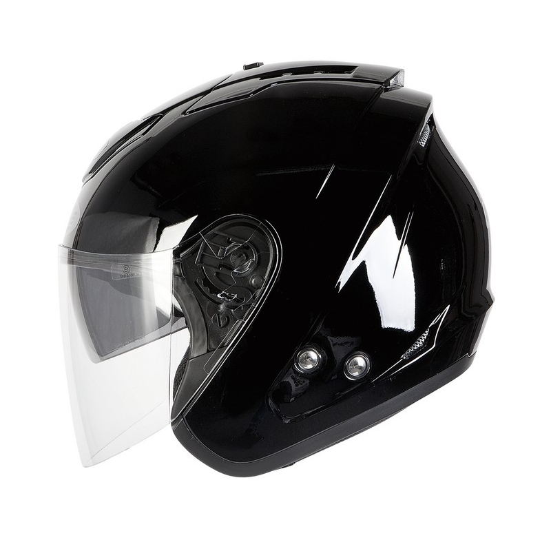 Čelada Ozone A802 black-shiny razprodaja