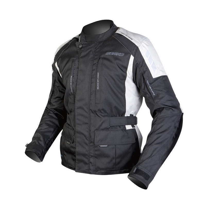 Moto jakna Ozone Tour black-grey naprodaj razprodaja