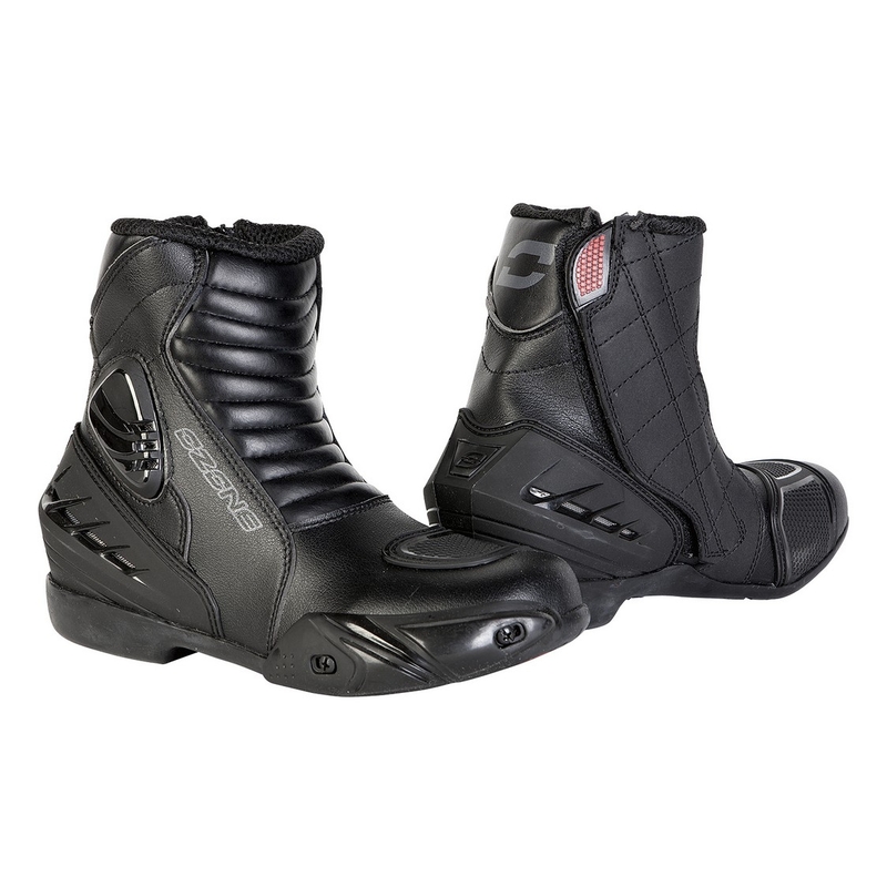 Ozone Urban Black Motorcycle Boots razprodaja