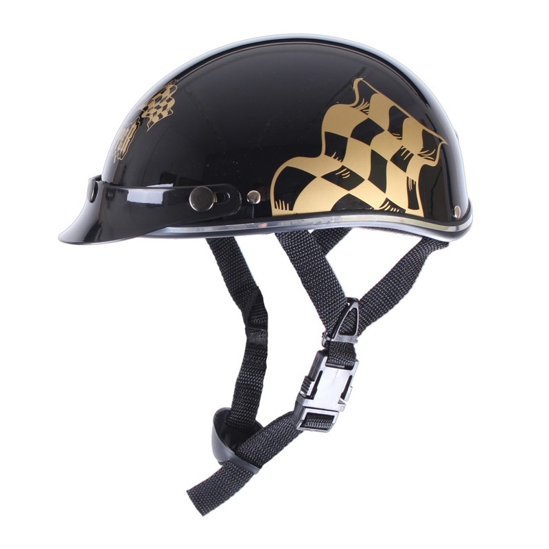 Motoristična čelada braincap RSA Flag black glossy