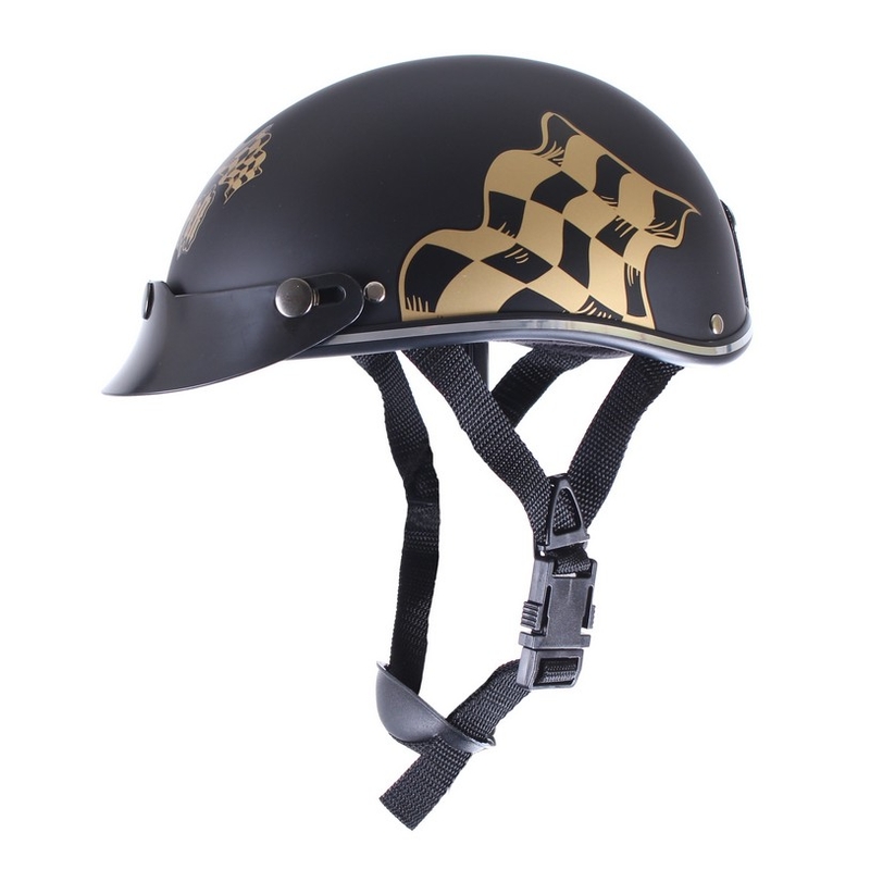Motoristična čelada braincap RSA Flag black matt