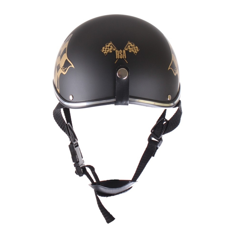 Motoristična čelada braincap RSA Flag black matt