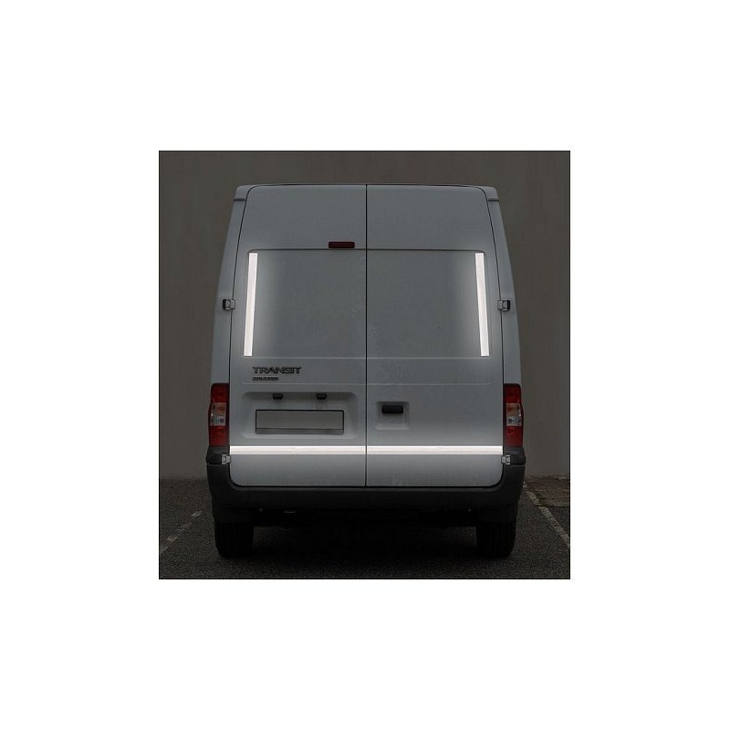 Samolepilni odsevni trak 1m x 5cm bele barve