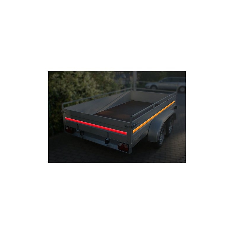 Samolepilni odsevni trak 5m x 5cm rumene barve (zvitek 5m)