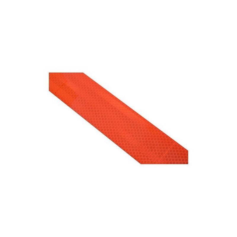 Samolepilni odsevni trak 5m x 5cm rdeč (zvitek 5m)