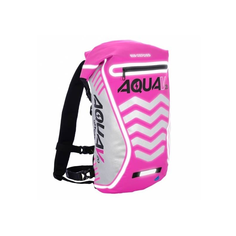 Vodoodporen nahrbtnik Oxford Aqua V20 Extreme Visibility Pink