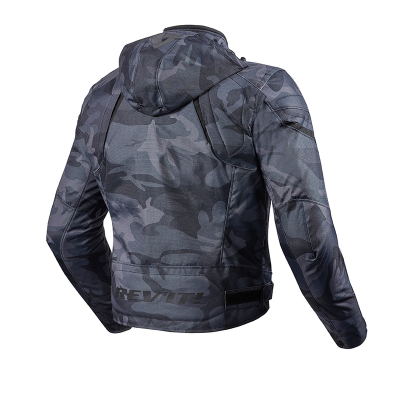Revit Flare Black Motorcycle Jacket razprodaja