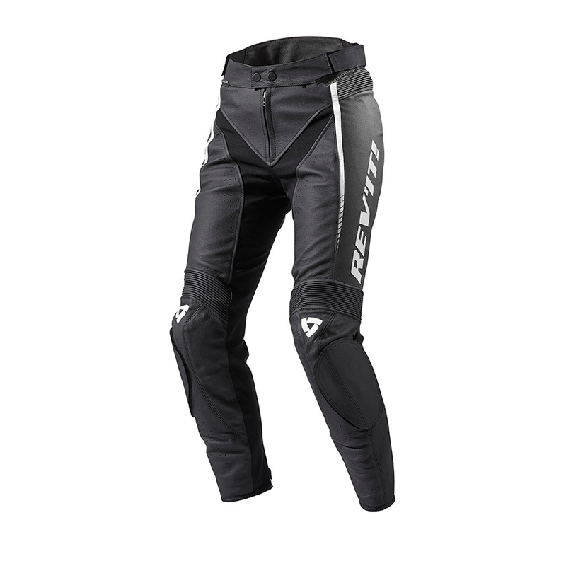 Ženske hlače Revit Xena 2 Black and White Motorcycle Pants razprodaja