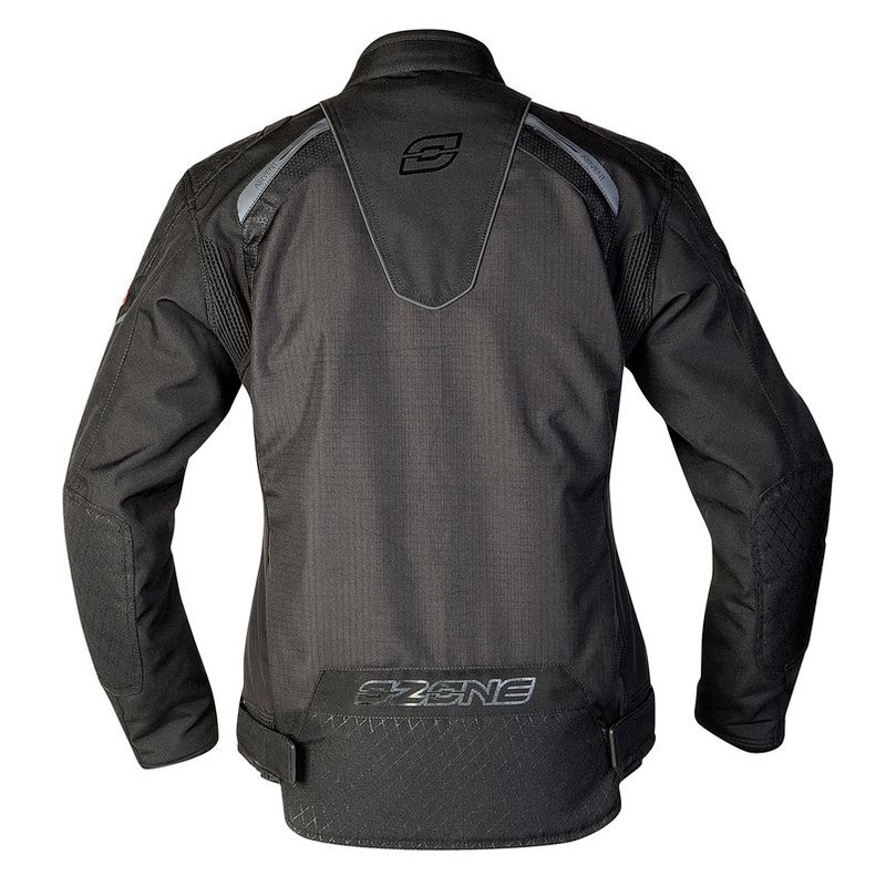 Ženska motoristična jakna Ozone Edge Evo Lady - Black