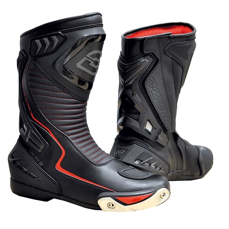 Ozone Circuit II Black Motorcycle Boots razprodaja