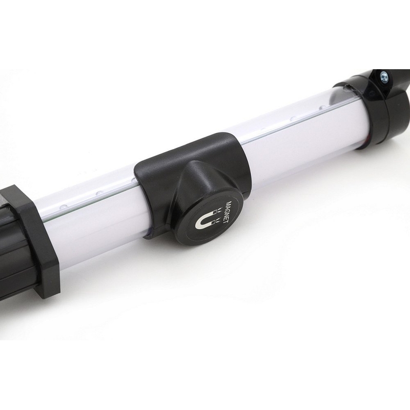 Montaža svetilke 27+7LED polnilna 12/220V Li-on 1200mAh