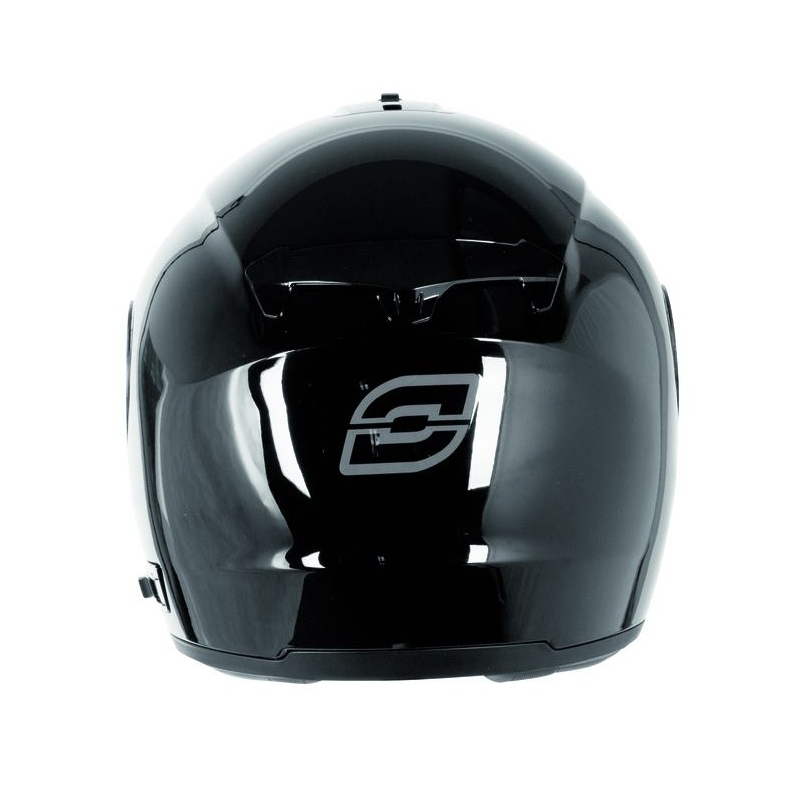 Odklopna motoristična čelada Ozone FP-01 black glossy + Pinlock razprodaja