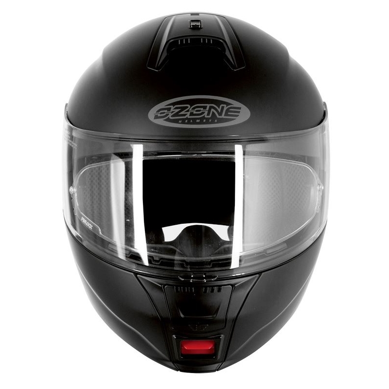 Odklopna motoristična čelada Ozone FP-01 black matt + Pinlock razprodaja