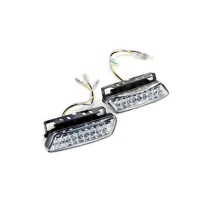 Dnevne luči RL hom. 18LED 10cm vklop/izklop 12/24V