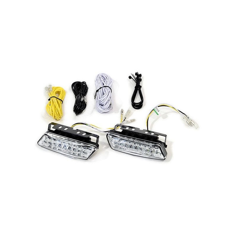Dnevne luči RL hom. 18LED 10cm vklop/izklop 12/24V