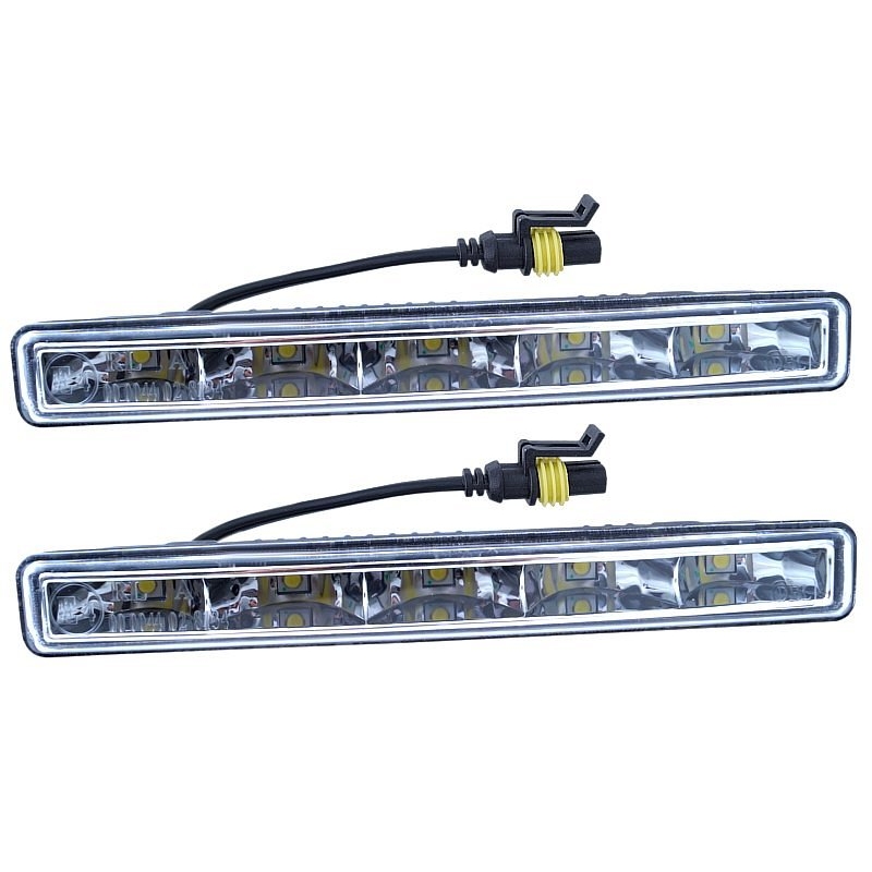 Dnevne luči 5 HIGH POWER LED 12V/24V (182x23x51 mm)