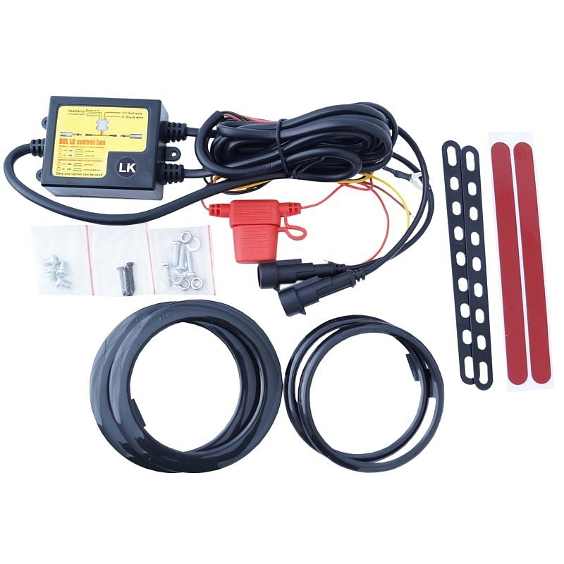 Dnevne luči 4 HIGH POWER LED 12V/24V (okrogle 70 mm)