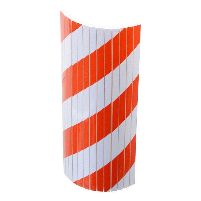 Odsevni odbijač iz pene 18x38x1cm okrogel