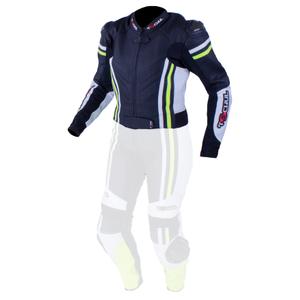 Ženske jakne Tschul 556 black-white-fluo yellow razprodaja