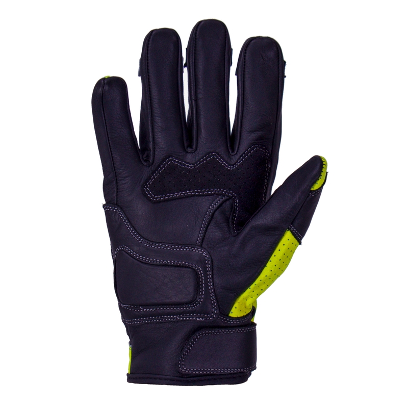 Motoristične rokavice Tschul 316 black-fluo rumena razprodaja