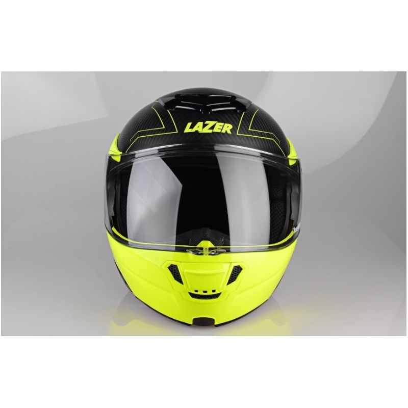 Motoristična čelada Lazer Monaco Evo - Droid Pure Glass Yellow