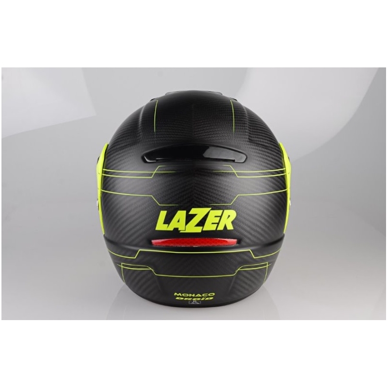 Motoristična čelada Lazer Monaco Evo - Droid Pure Glass Yellow