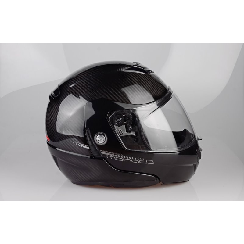 Motoristična čelada Lazer Monaco Evo - Pure Carbon razprodaja