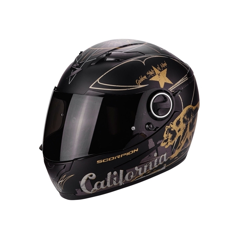 Integralna čelada Scorpion EXO-490 GoldenState black-gold razprodaja