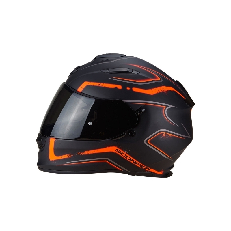 Integralna čelada Scorpion EXO-510 Air Radium črno-oranžna