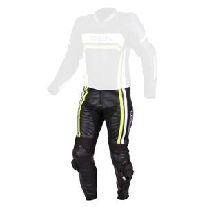 Moške motoristične hlače RSA Virus black-white-fluo yellow razprodaja