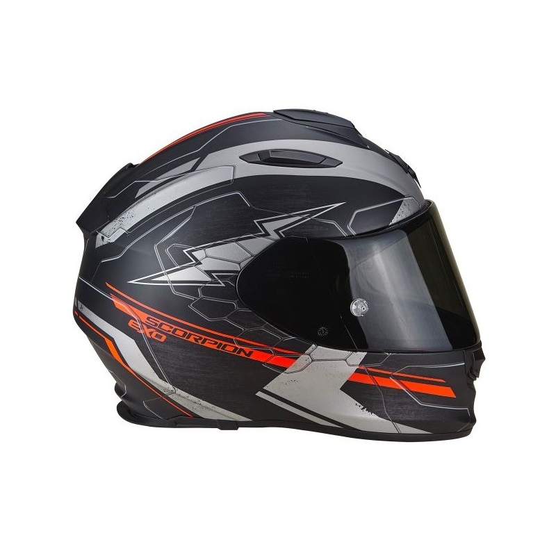 Integralna čelada Scorpion EXO-510 Air Cross black-silver-neon red razprodaja