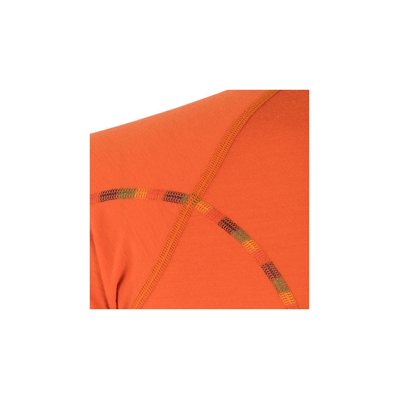 Moška majica Sensor Merino Air oranžna razprodaja